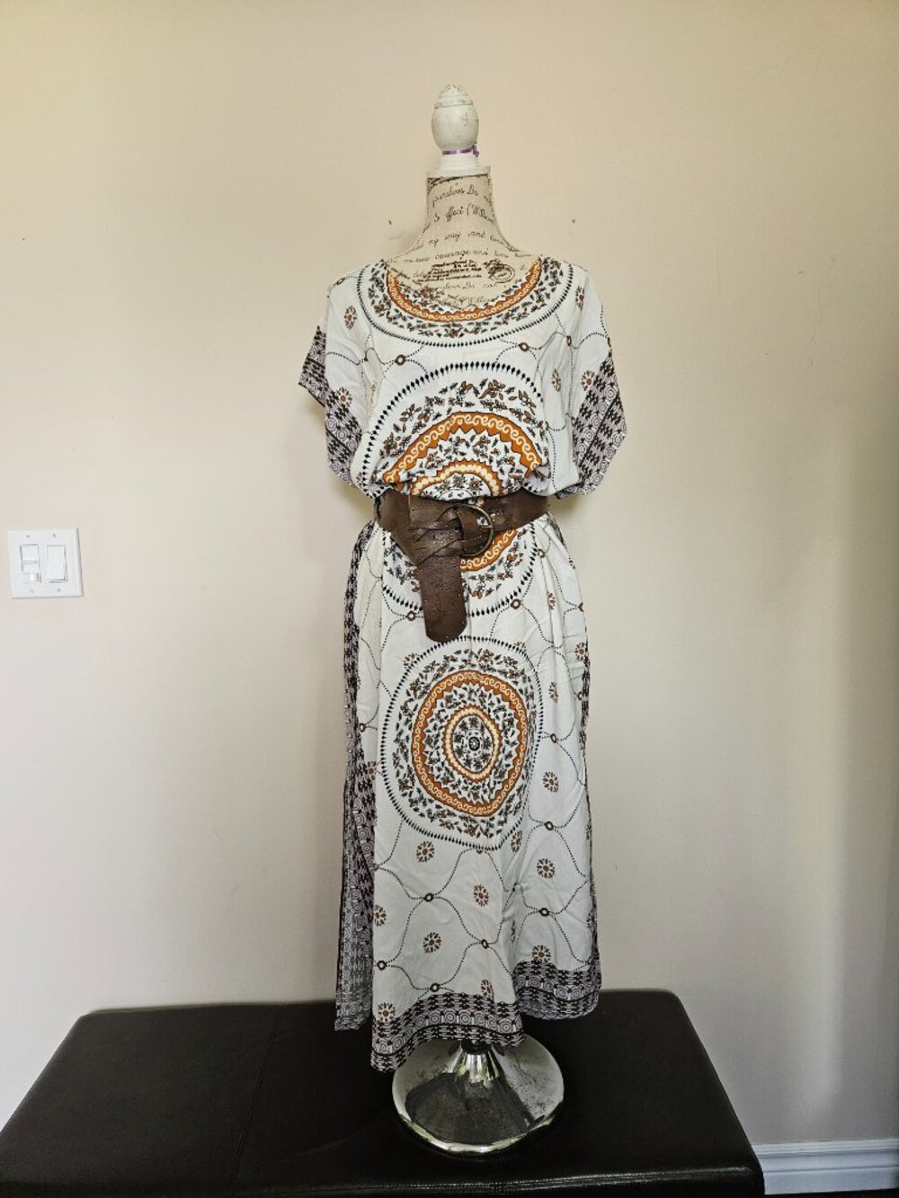 Maxi Column Dress/Kaftan
